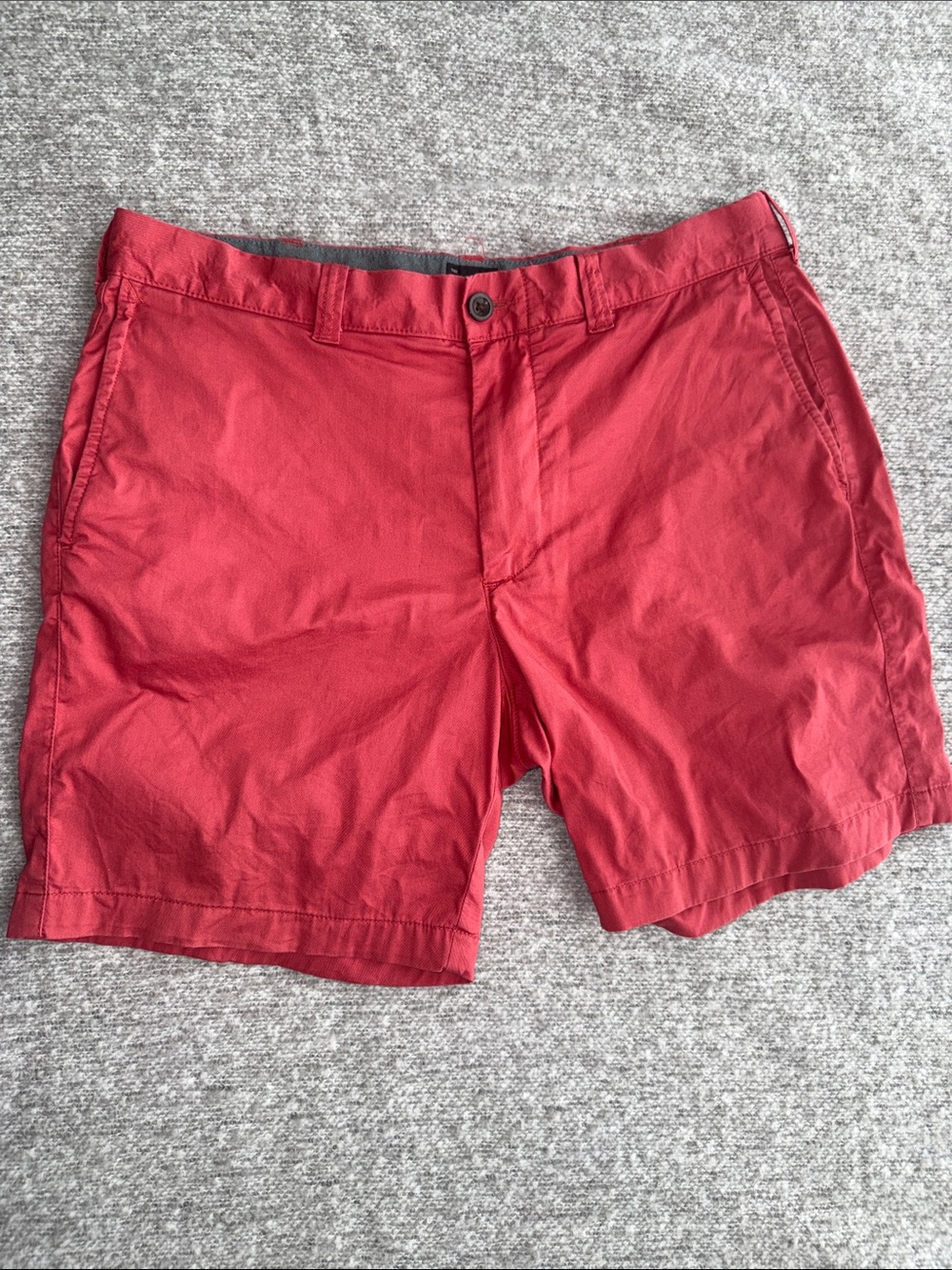 J Crew Men's Salmon Casual Cotton Shorts Chino Size 33